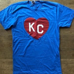 Charlie Hustle Heart KC T-shirt